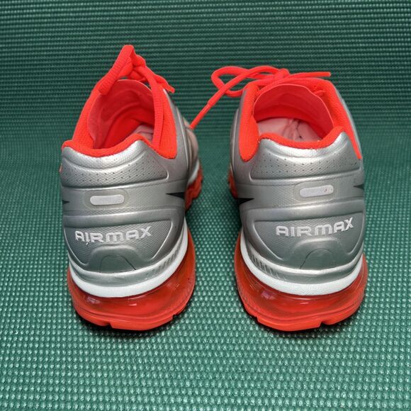 Nike Air Max 2012 Womens Grey / Mango 487679-008 Size 9 - Picture 4 of 9
